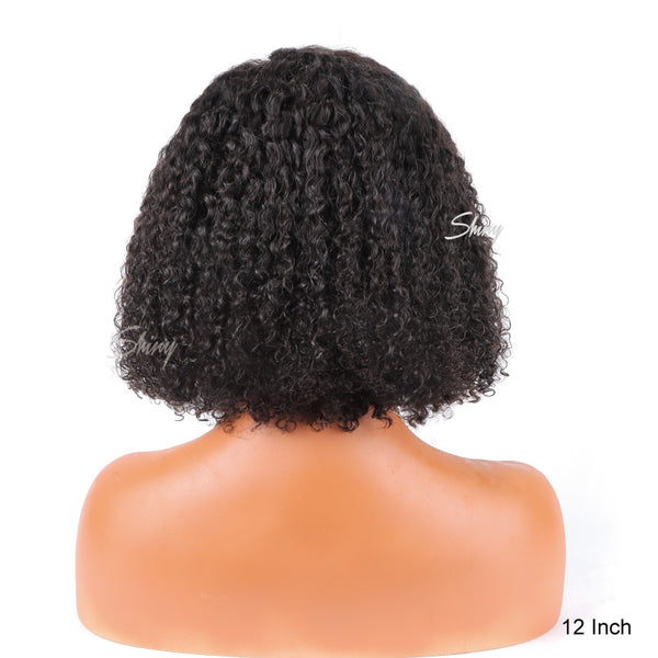 Babs | Glueless Burmese Curly 5x5 HD Lace Bob Wig Pre-plucked And Bleached