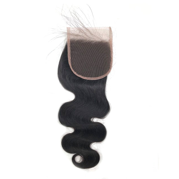 Body Wave Hair 3 Bundles With Lace Closure Deal 100% Virgin Human Hair