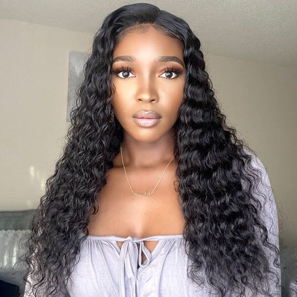 Gillian | Undetectable 13x4 HD Lace Deep Curly Human Hair Wig