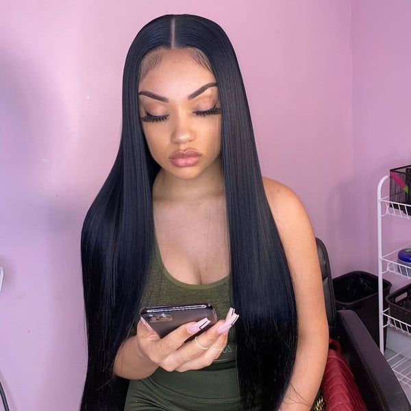 Aida | 13x6 HD Lace Straight Pre-plucked Hairline Wig