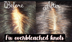 Quick & Simple : How To Fix Over Bleached Knots