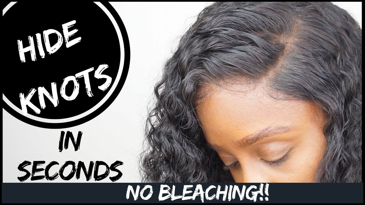 How To Hide Knots On Lace Wig Without Bleaching How to Hide The Knots without Bleaching – Myshinywigs