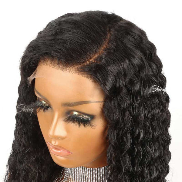 Kenya | Curly Virgin Human Hair 5X5 HD Lace Closure Wig Pre-Cut