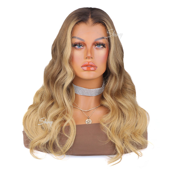 Kamel | Ombre Blonde Human Hair Undetectable HD Lace Wig