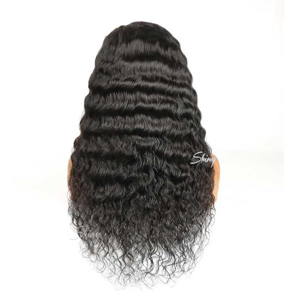 Tess | Glueless 13x6 HD Lace Deep Wave Realistic Hairline 100% human Wig