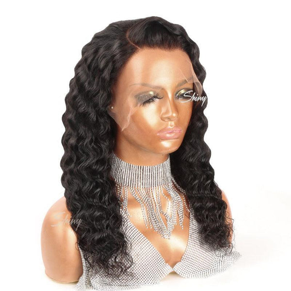 Jo | 13x4 Undetectable HD Lace Wig Deep Wave 100% Human Hair