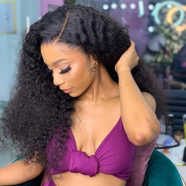 Kelly | 13x6 HD Lace Wig Deep Curly Pre-plucked Hairline