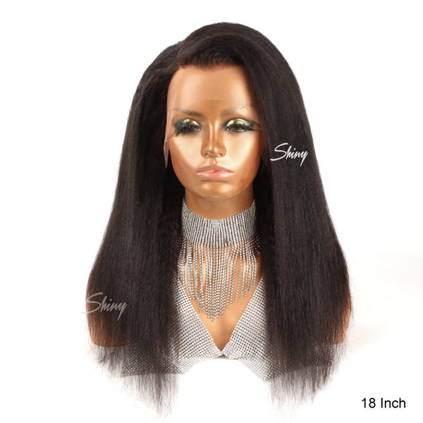 Hazel | 13x4 Undetectable HD Lace Wig Yaki Straight Full Enough