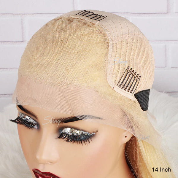 Nana |  Affordable 613 Blonde Bob Glueless 13X4 Lace Front Wig