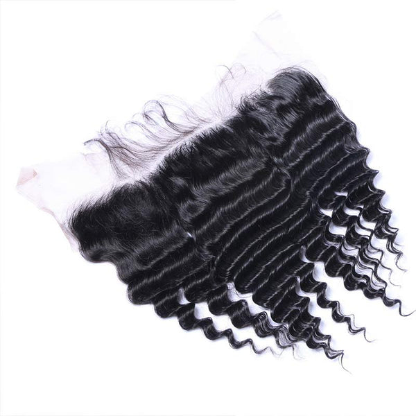 Dolores | Tropical Deep Wave 13x4 HD Lace Frontal 100% Virgin Human Hair
