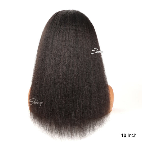 Phoebe  | HD Full Lace Wig Kinky Straight Natural Hairline Bleached Knots