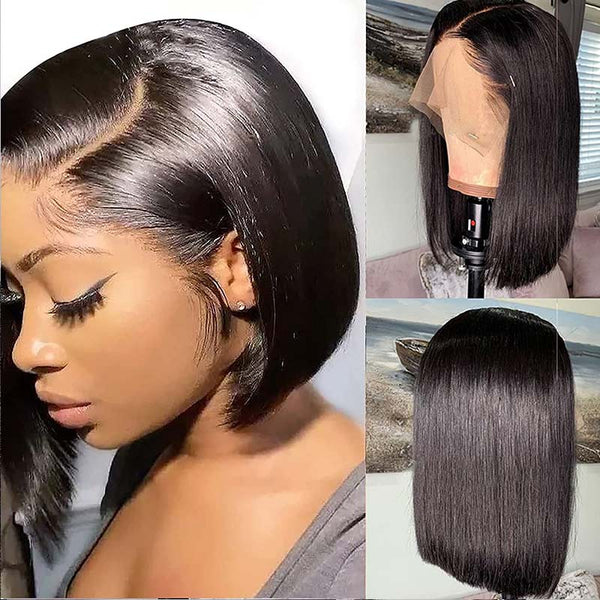 Gail | 13x4 Full Frontal Lace Wig Silk Straight Pre Plucked 100% Human Hair