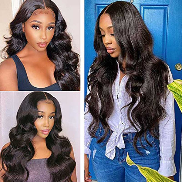 Murray | 5x5 Real HD Lace Closure Body Wave Virgin Human Hair Pre Bleacked Knots with Baby Hair Natural Hairline