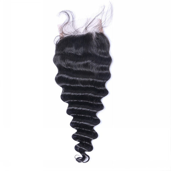 Odelia | Tropical Deep Wave 5x5 HD Lace Closure 100% Virgin Human Hair