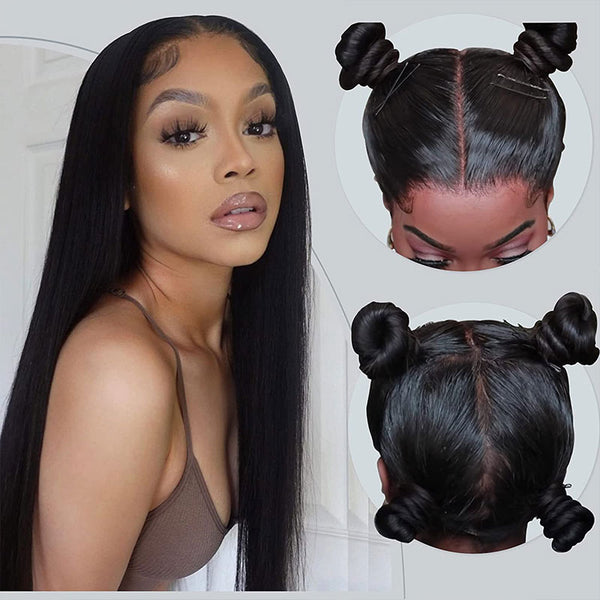 Terri | Straight Full Lace Wig HD Lace Bleached Knots Natural Hairline
