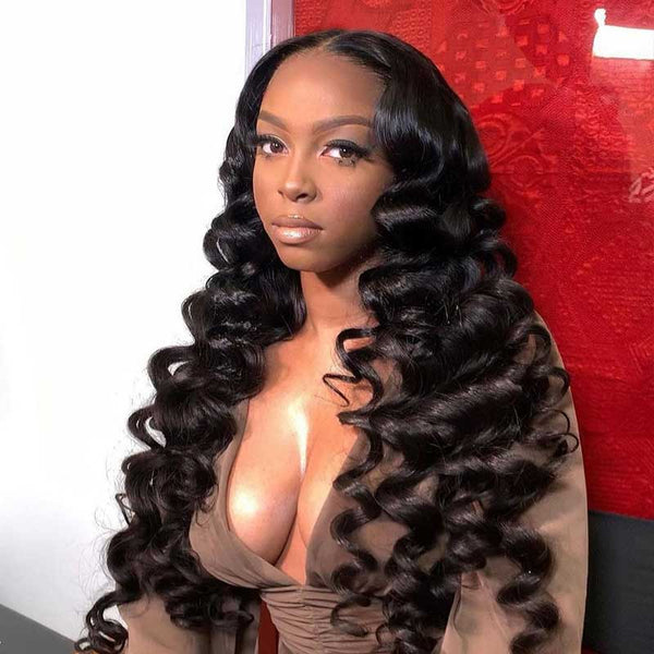 Vivien | HD Full Lace Wig Bouncy Wavy Natural Hairline 100%Human Hair
