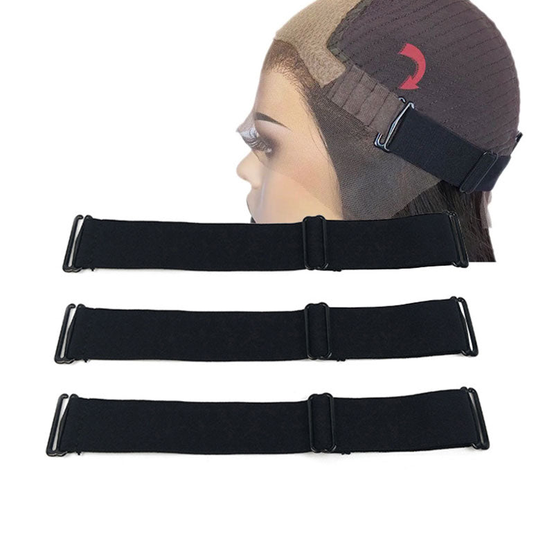 minkissy 4pcs Wig Elastic Band Sewing Wigs Hair Band to Cover Headband to  Secure Wig Adjustable Wig Strap Elastic Wig Strap Womens Headband Wig Band