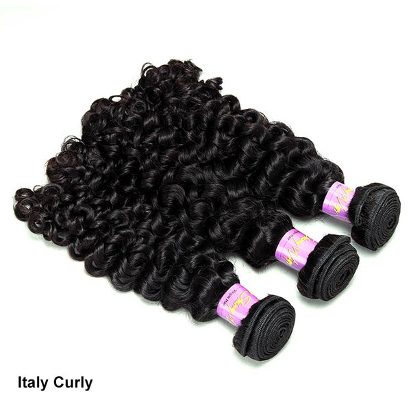 3 Bundles Deal Italy Curly 100% Virgin Hair Fast Shipping | Myshinywigs®