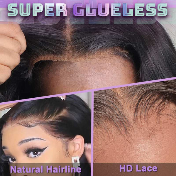 Kedi | HD Glueless 5x5 Lace Closure Wig Deep Wavy Bleaching Knots Wig